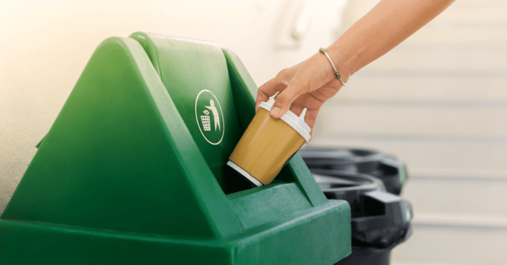 Don't let your coffee cup trash the planet