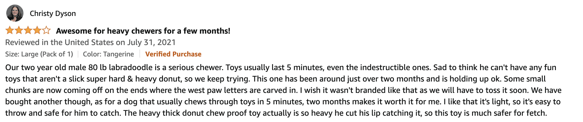 West Paw Review