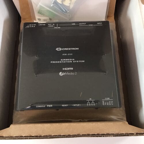 NEW Crestron AM200 AirMedia Presentation System Living Green Technology