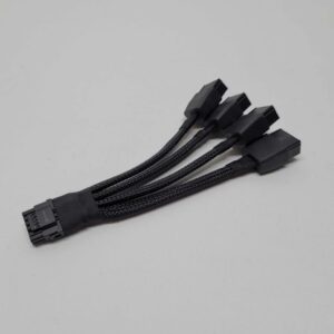 ORIGINAL OEM GeForce Power Adapter Cable for RTX3000 RTX4000-12VHPWR 12 Pin to 4 x 8 Pin