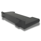 Yealink T48G phone mounted in replacement stand front view